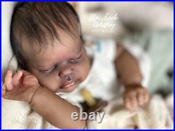 ALEXIS by Cassie brace! PROTOTYPE quality Reborn Lifelike Doll AA/biracial OOAK