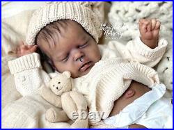 ALEXIS by Cassie brace! PROTOTYPE quality Reborn Lifelike Doll AA/biracial OOAK