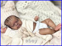 ALEXIS by Cassie brace! PROTOTYPE quality Reborn Lifelike Doll AA/biracial OOAK