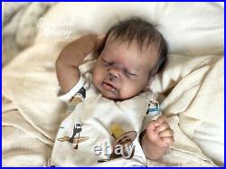 ALEXIS by Cassie brace! PROTOTYPE quality Reborn Lifelike Doll AA/biracial OOAK