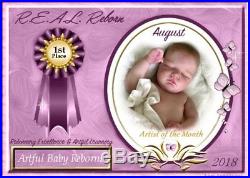 AWARD WINNING DOLLCollectors CUSTOM REBORN BABYOrder NOW The Choice is Yours