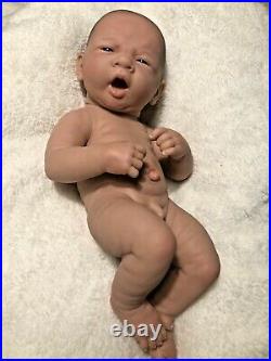 AWW! BABY BOY Snuggle! Preemie Life Like Reborn Pacifier Doll + Extras