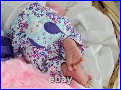 AWW! Baby GIRL LOVE! Berenguer Life Like Reborn Preemie Pacifier Doll +Extras