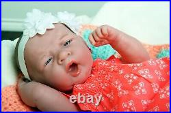 AWW! PERFECT BABY GIRL! Berenguer LifeLike Newborn Reborn Pacifier Doll +Extras