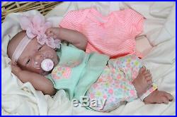 AWW! SWEET Baby GIRL! Berenguer Life Like Reborn Preemie Pacifier Doll +Extras