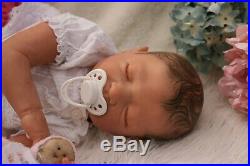 A Groovy Doll, Baby! Reborn Baby Girl Bargain Baby Painted Hair