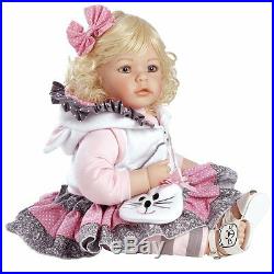 Adora Toddler The Cat's Meow 20'' Girl Weighted Doll Gift Set for Children 6+