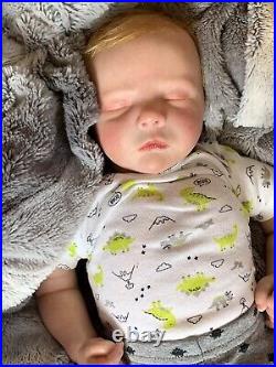Adorable 20 Realborn Baby doll Reese Sleeping by Bountiful Baby
