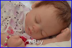 Adorable 20 Reborn Baby Girl Doll Blossom from Sculpt Meg by Marissa May