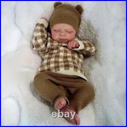 Adorable Realistic Baby Doll Boy 18 Full Silicone