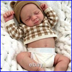 Adorable Realistic Baby Doll Boy 18 Full Silicone