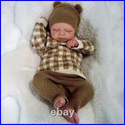 Adorable Realistic Baby Doll Boy 18 Full Silicone