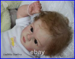 Adorable Reborn baby girl Tutty by Natali Blick realistic doll, limited kit