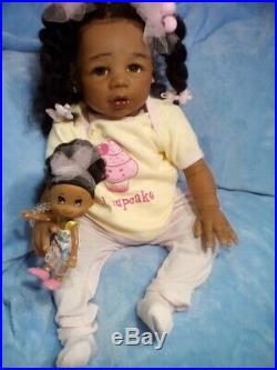 African American, Ethnic Realistic Baby Girl Doll, Kyra