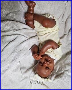 African American Reborn Baby Doll Newborn Black Lifelike STUNNING Black Baby