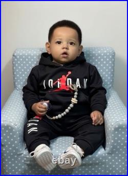 Afro American Authentic Reborn 27 Liam By Bonnie Brown. COA