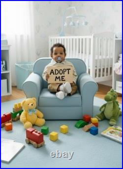 Afro American Authentic Reborn 27 Liam By Bonnie Brown. COA