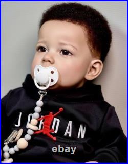 Afro American Authentic Reborn 27 Liam By Bonnie Brown. COA