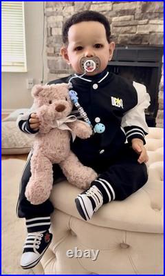 Afro American Authentic Reborn 27 Liam By Bonnie Brown. COA