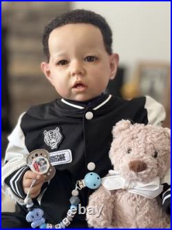 Afro American Authentic Reborn 27 Liam By Bonnie Brown. COA