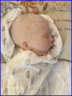 Albino Drew Ann Asleep Reborn Baby Girl