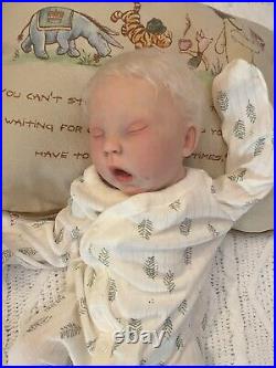 Albino Drew Ann Asleep Reborn Baby Girl