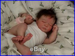(Alexandra's Babies) REALBORN (R) REBORN BABY GIRL DOLL SUMMER RAIN ASLEEP