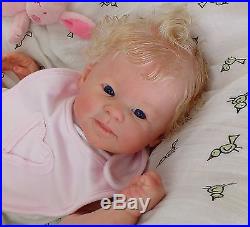 (Alexandra's Babies) REBORN BABY GIRL DOLL GRETA by ANDREA ARCELLO LIMITED ED