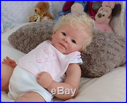 (Alexandra's Babies) REBORN BABY GIRL DOLL GRETA by ANDREA ARCELLO LIMITED ED