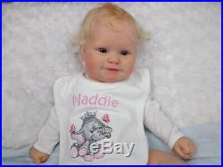 (Alexandra's Babies) REBORN BABY GIRL DOLL MADDIE BONNIE BROWN new release