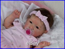 (Alexandra's Babies) REBORN BABY GIRL DOLL SASKIA by BONNIE BROWN LIMITED ED