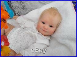 (Alexandra's Babies) Reborn (vinyl) baby doll Maddie by Bonnie Brown 1st edition