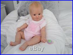 (Alexandra's Babies) Reborn (vinyl) baby doll Maddie by Bonnie Brown 1st edition