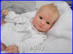 (Alexandra's Babies) Reborn (vinyl) baby doll Maddie by Bonnie Brown 1st edition