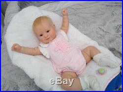 (Alexandra's Babies) Reborn (vinyl) baby doll Maddie by Bonnie Brown 1st edition