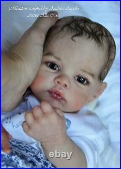 Alla's Babies Reborn Doll Baby Girl Prototype Meadow, Andrea Arcello IIORA