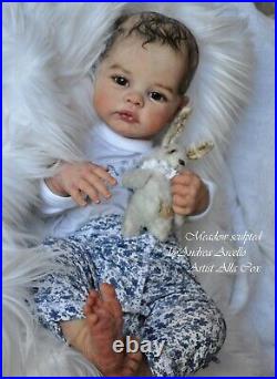 Alla's Babies Reborn Doll Baby Girl Prototype Meadow, Andrea Arcello IIORA