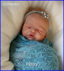 Amazing Reborn Baby Doll Brin brandneu Lisa Sylvia girl sweet ohne Bauchplatte