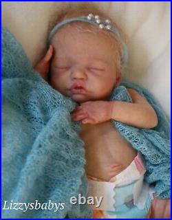 Amazing Reborn Baby Doll Brin brandneu Lisa Sylvia girl sweet ohne Bauchplatte