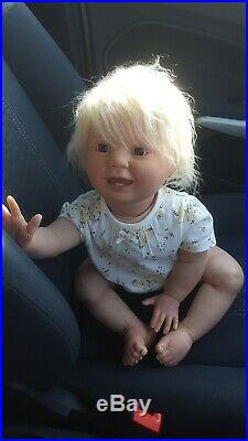 Amelia 25 Inch Crawling Toddler Reborn Baby Doll