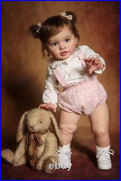 Anano Big Size Reborn Baby Dolls That Look Real 26 Inch Reborn Toddler Straig