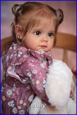 Anano Lifelike Baby Dolls Silicone 19 Inch Realistic Reborn Baby Dolls That L