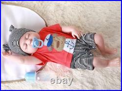 Anatomically Correct 22 Reborn Baby Doll Full Body Silicone Vinyl Realistic Boy