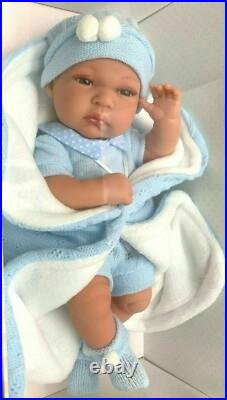 Antonio Juan 13 Vinyl Anatomically Correct Baby BOY Doll New Sealed Box $129