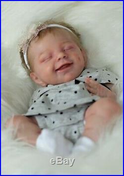 April reborn doll baby, reborn artist Olga Konovnina, sweet babies