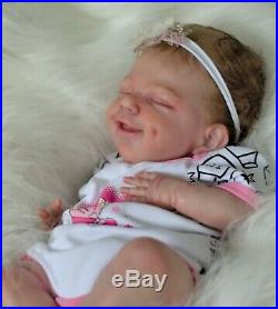 April reborn doll baby, reborn artist Olga Konovnina, sweet babies