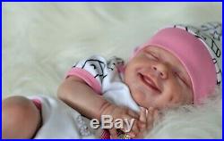 April reborn doll baby, reborn artist Olga Konovnina, sweet babies