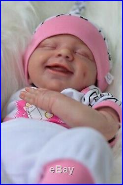 April reborn doll baby, reborn artist Olga Konovnina, sweet babies