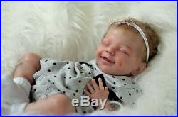 April reborn doll baby, reborn artist Olga Konovnina, sweet babies