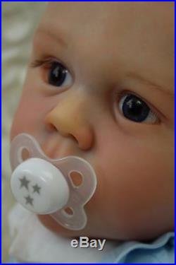Artful Babies Amazing Reborn Dwayne Ebbeling Baby Boy Doll L/e Only 200